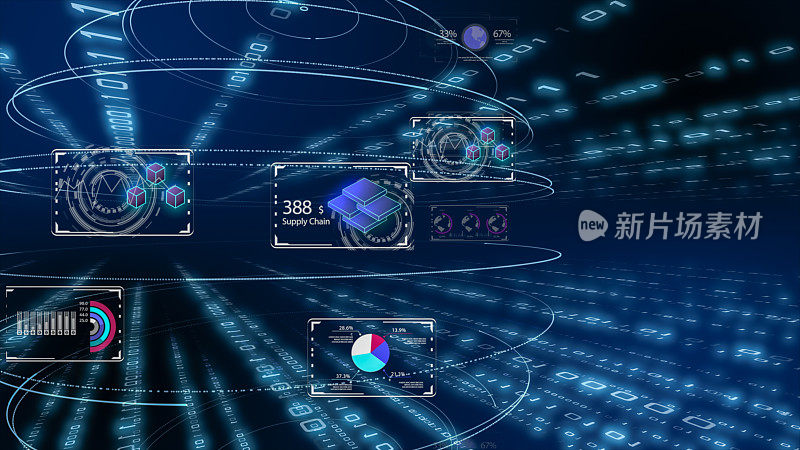 5G/6G和AI技术，全球通信网络概念。6 g业务图。全球业务。